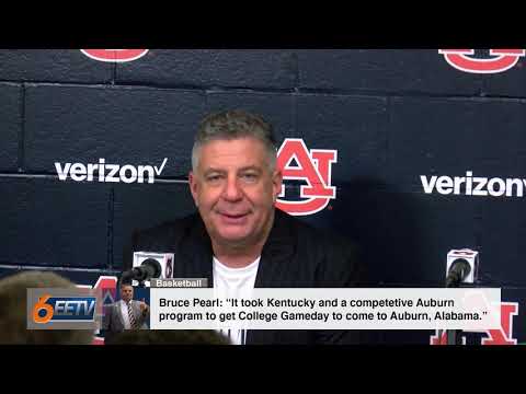 Bruce Pearl Press Conference after the win against Kentucky