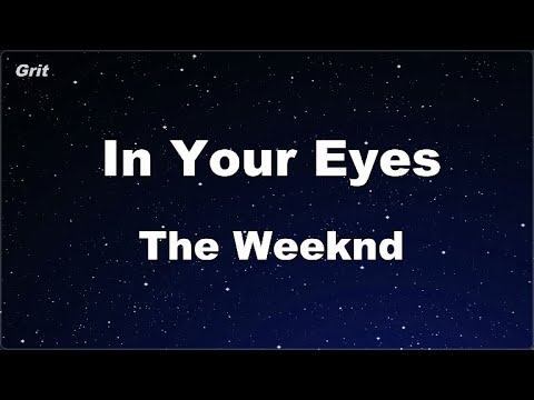 Karaoke♬ In Your Eyes – The Weeknd 【No Guide Melody】 Instrumental