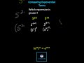 Understanding Exponents and Comparisons