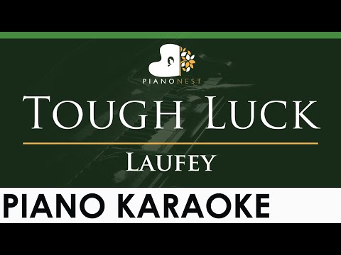 Laufey – Tough Luck – LOWER Key (Piano Karaoke Instrumental)