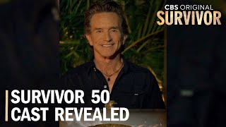 Survivor 50 Cast Revealed by Jeff Probst