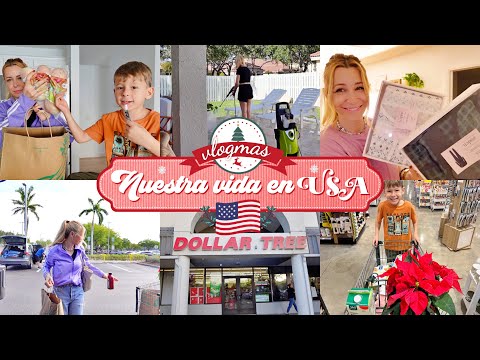 🇺🇸 VLOGMAS 🎄haciendo la cesta de bienvenida para la FAMILIA 🎁 PREPARANDO todo para su llegada 😍