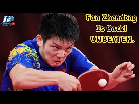 Fan Zhendong Is Back. UNBEATEN. 👑🏓