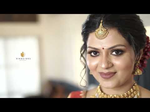 Malabar Wedding Hindu Bridal Makeup Kerala I Vikas Vks Makeup Artist