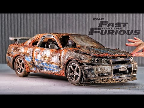 Restoration Abandoned Nissan Skyline GT-R R34