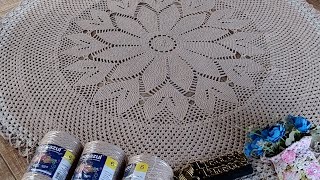 TAPETÃO FLOR E CORAÇÕES SUPER GRANDÃO FINALIZADO 