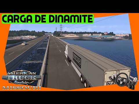 CARGA DE DINAMITE NA DLC MISSOURI! - NOVIDADES DO AMERICAN TRUCK SIMULATOR