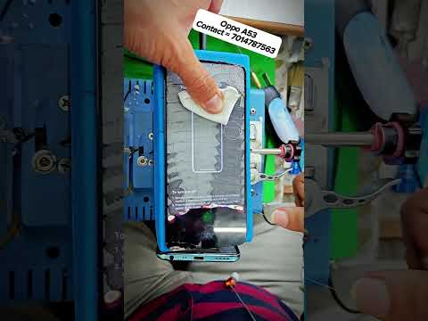 OPPO A53 Display Glass Change #dance #song #shortsfeed #smartphone #oppo #myvideo #repair #tech