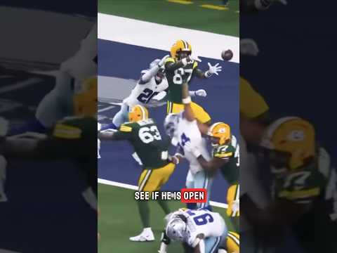 The guardian cap helps this player score touchdowns! #shorts #nfl #packers