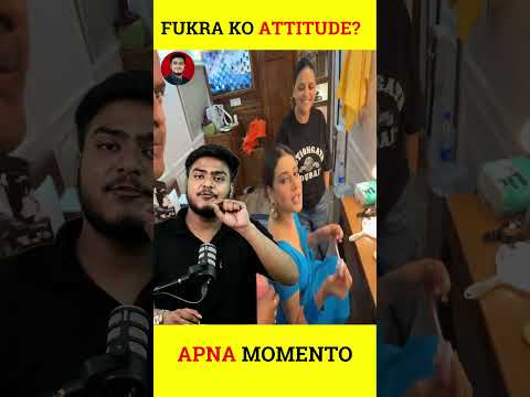 @FukraInsaan ko Isha malviya ne attitude dikhaya? Abhishek malhan and Isha Malviya new song #shorts