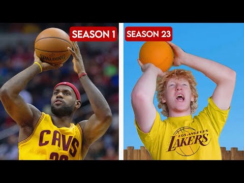 Remaking LeBron James Best NBA Plays From Each Season!