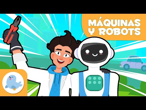 MÁQUINAS y ROBOTS para niños 🤖🛠️ ¿Qué son y en qué se diferencian? 🚲