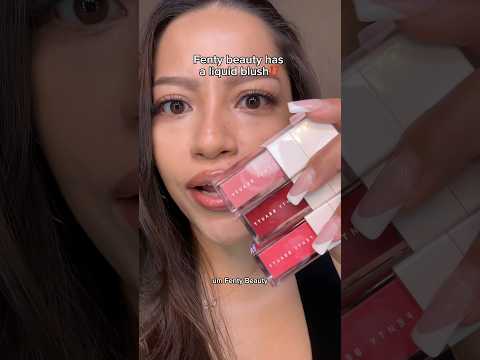 First impressions on the new Fenty beauty liquid blush 😍