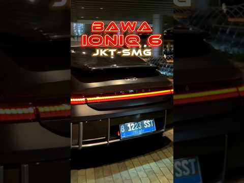 Bawa Ioniq 6 Jakarta-Semarang, Berapa Kali Ngecharge? #mobillistrik #ioniq6 #reviewmobil