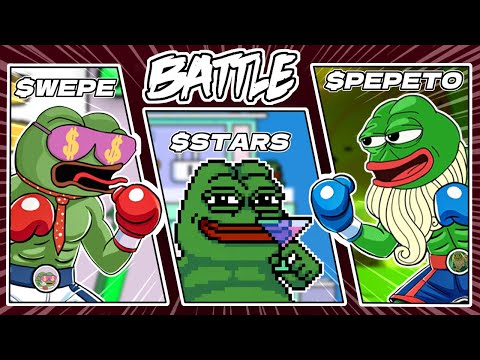 Ultimate Memecoin Showdown $STARS vs $WEPE vs Pepeto - Comparing APYs, Features & Growth Potential!