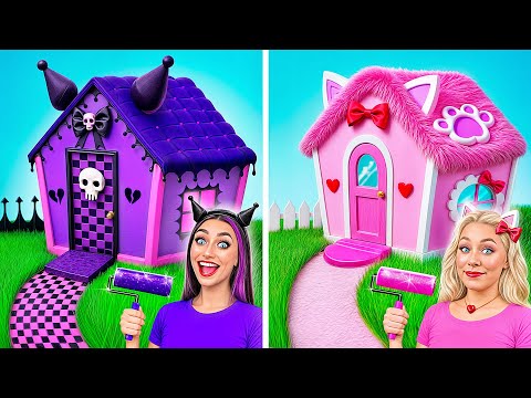 Una Casa De Color Desafío | Hello Kitty vs Kuromi por Multi DO Smile