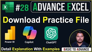 Advance Ms Excel Full course with Certificate and projects 100% Free in hindi | Lecture-28 UPCISS