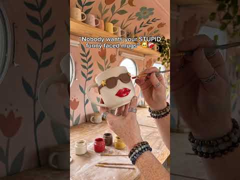 Please let me know what you guys think.. π₯Ί #whimsical #whimsy #mugs #funnymugs #novelty