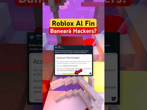 🔨 Roblox Al Fin Baneará Hackers?! #roblox #games #shorts