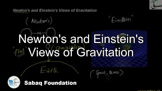 Newton's and Einstein's Views of Gravitation