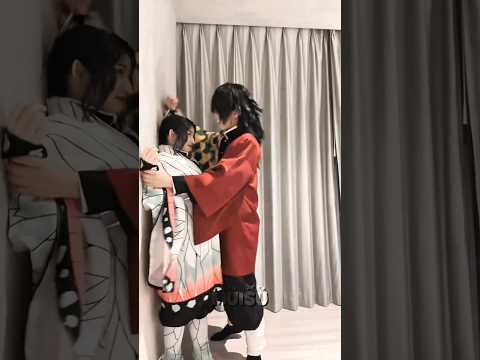 Kny cosplay funny moments 😂 #demonslayer #kimetsunoyaiba #cosplay #fyppppppppシ #shorts