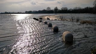 Mogelijk vertragingen bij de bouw van de tijdelijke dam in Linne