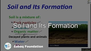 Soil and Its Formation