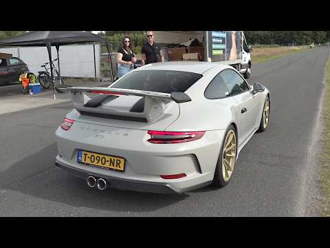 Porsche 991 GT3 4.0 with LOUD iPE Straight Pipes vs Audi RS3 Sedan