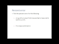 Percent Error and Measurement Accuracy