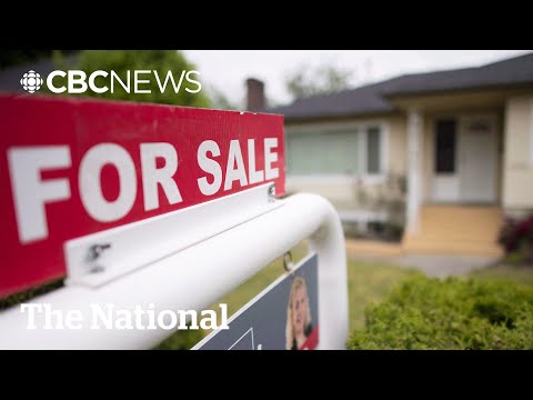 YouTube video thumbnail: Sinking Home Sales in Canada's Biggest Cities