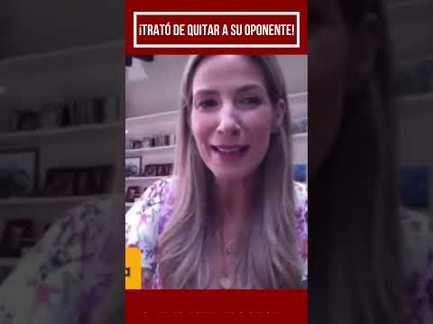 ? #SHORTS | ¡Trató de quitar a su oponente!