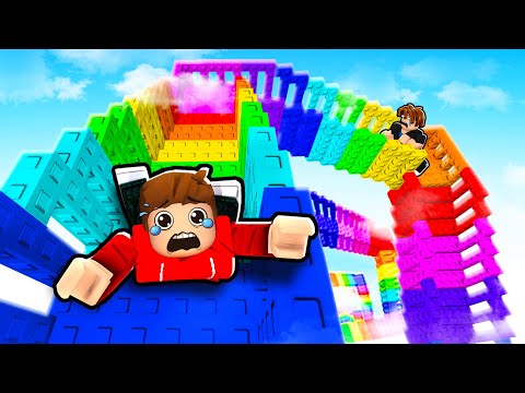 ROBLOX CHOP CLIMBED 2000 STAIRS WITH ME CHALLENGE