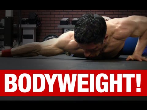 Bodyweight Workout Routine (BUILD MUSCLE AT HOME)