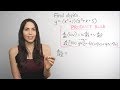 Understanding Derivatives and Rules