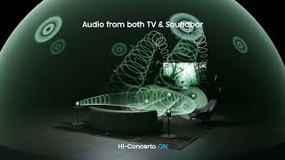 Hisense Hi-Concerto Syncs Hisense TV & soundbar