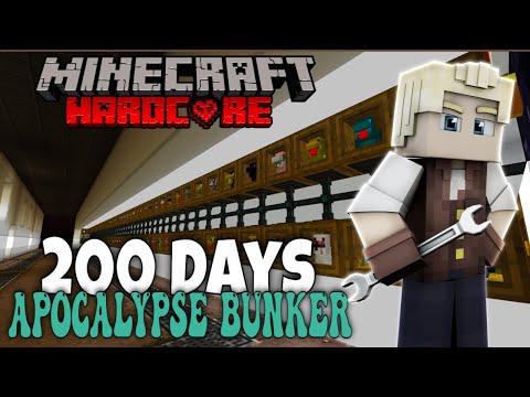 200 Days: Apocalypse Bunker Edition (Hardcore Modded Minecraft | Storyline)