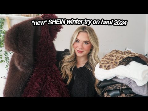 *new* winter SHEIN try on clothing haul 2024!