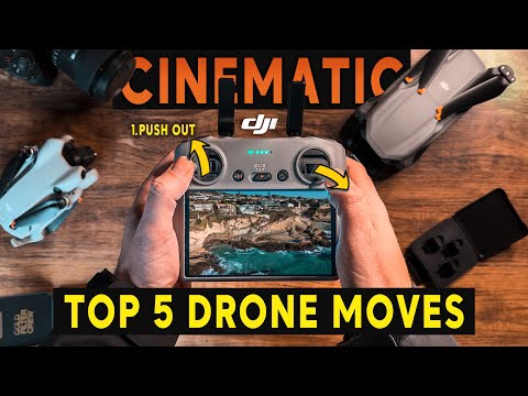 5 DRONE MOVES YOU NEED TO KNOW! - DJI Mini 4 Pro