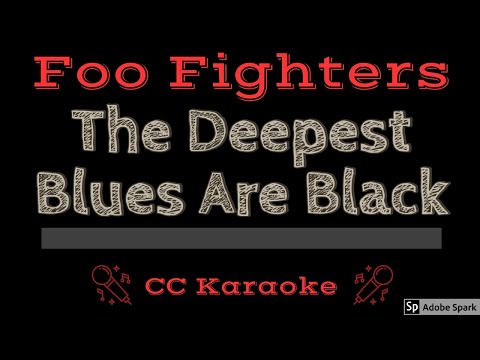 Foo Fighters • The Deepest Blues are Black (CC) [Karaoke Instrumental Lyrics]