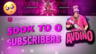 YENDUKU CHANNEL DELETE CHESANU? MALLI YENDUKU CREATE CHESANU? - GAMING WITH DINO