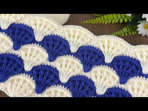 WONDERFUL👌🏻 💥crochet knit blanket pattern / how to make knit vest/ knitting bag pattern / Crochet