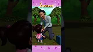 அழகு தேவதை என் குட்டி தேவதை - Appa Song | Tamil Rhymes & Kids Song | Infobells #tamilrhymes