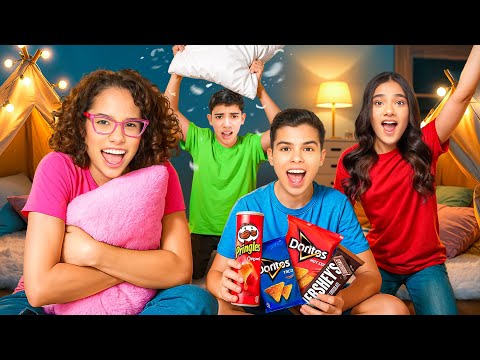 VIRAMOS CRIANÇAS E FIZEMOS UMA FESTA DO PIJAMA