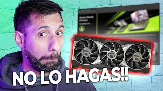 Si cambiaste tu GPU: NO HAGAS ESTO!!!