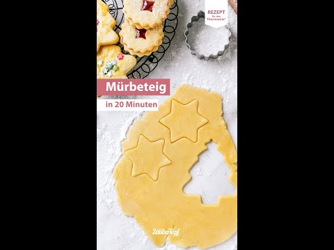 😍👩‍🍳 Der leckerste Mürbeteig für Plätzchen | Thermomix® Rezept