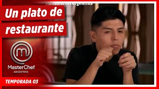 Antonio recibió elogios de los jueces por su trabajo | Temp. 03 | MASTERCHEF ARGENTINA