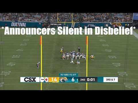 This Kicker May Have Broken the NFL...