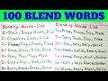 Consonant Blending Exercises