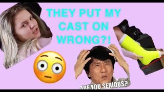 Ep. 3- They put my cast on wrong... ?