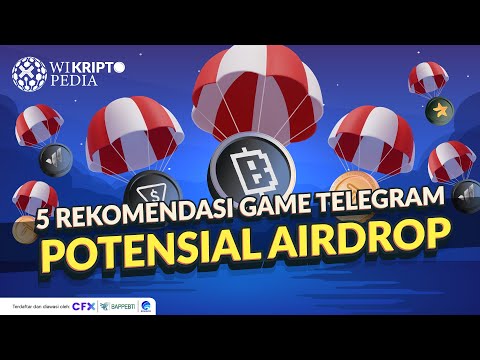 5 Rekomendasi Game Telegram Potensial Airdrop! Tinggal Main Game, Auto Tajir Melintir?! #INDODAX